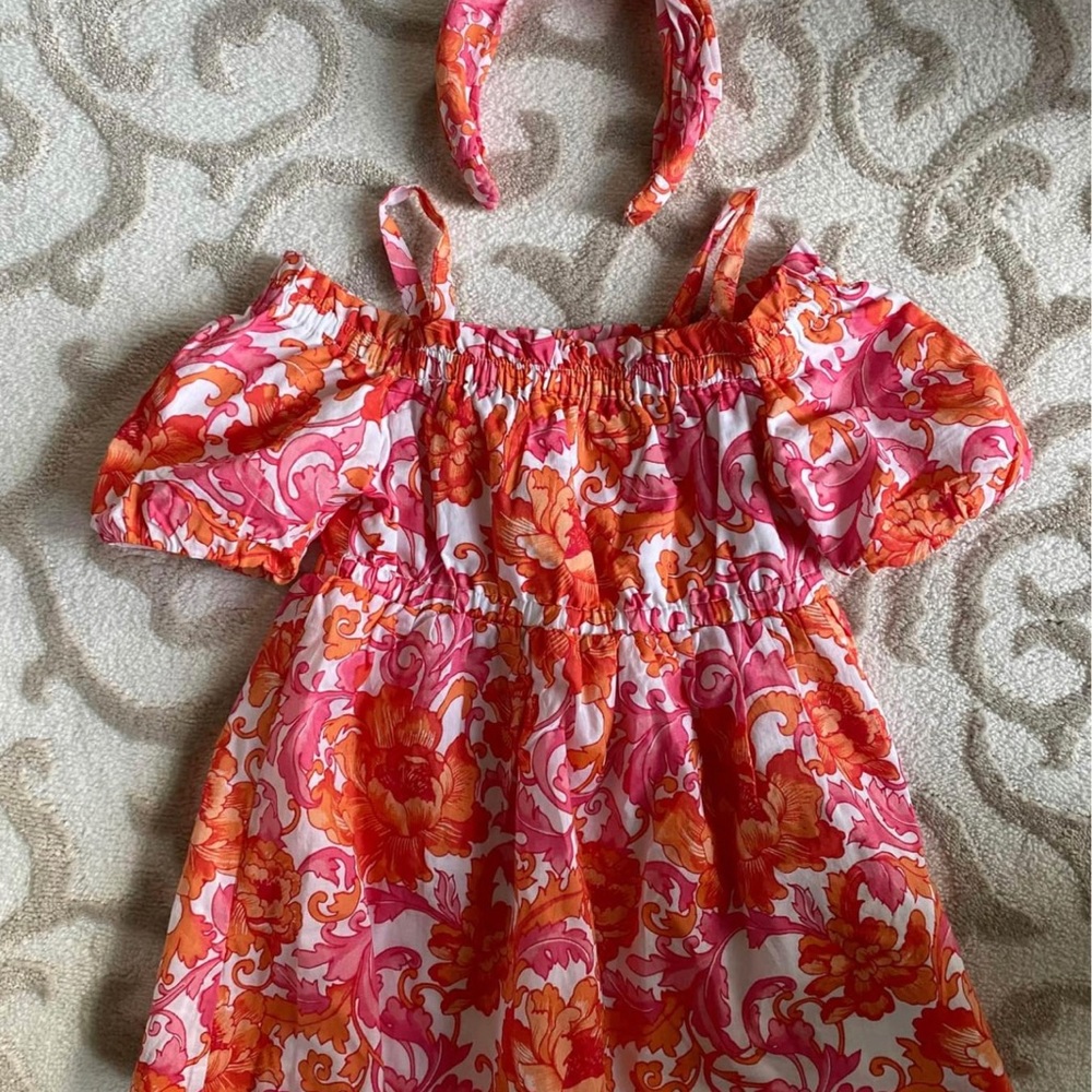Janie and Jack dress and headband